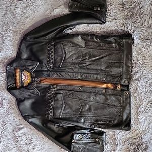 Harley Davison Leather Jacket HD 100th Anniversary Edition.